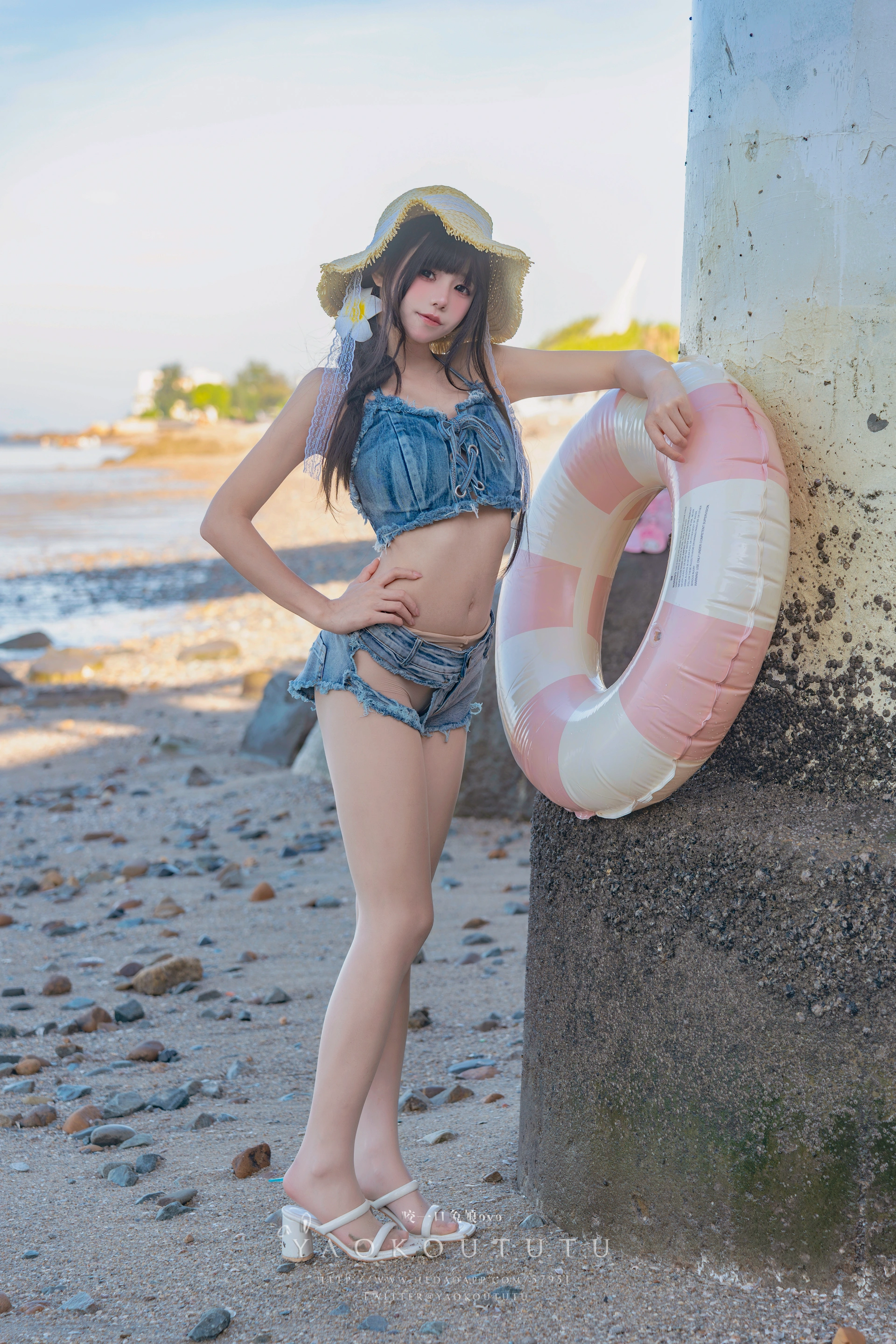 咬一口兔娘(黏黏团子兔) – NO.085『海の夏日』Shotgun 3