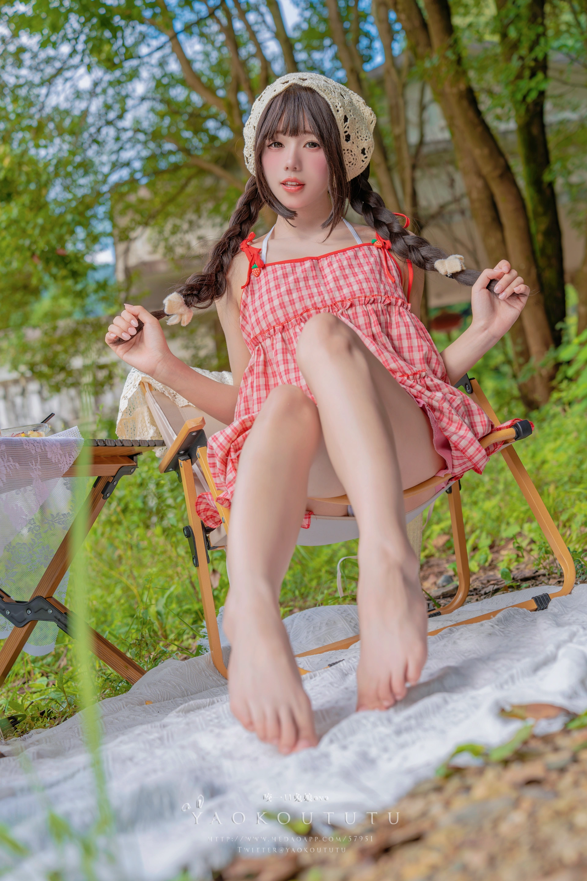 咬一口兔娘(黏黏团子兔) – NO.086『绿野茶会』Lovesick girls 3